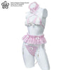 Paloli_World Pink SUGER HONEY Anime Bikini Set