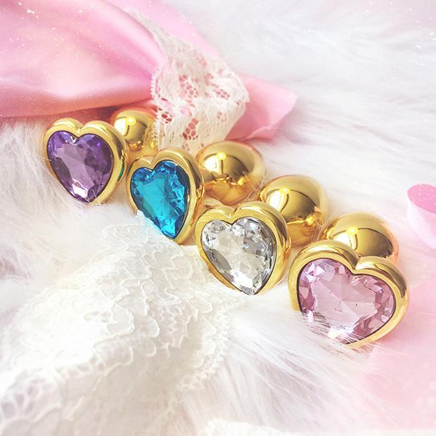 PASTEL HEARTS GEM ANAL PLUG Paloliworld PASTEL HEARTS GEM ANAL PLUG Paloliworld