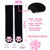Paloli_World PINK CAT PAWPAD socks with neco ears set